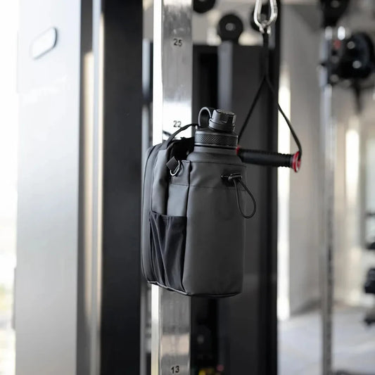 Magnetic Water Bottle Bag Magnetic Fitness Gym Specific Water Cup Holder Magnetic Portable Water Bottle Bag for Sports